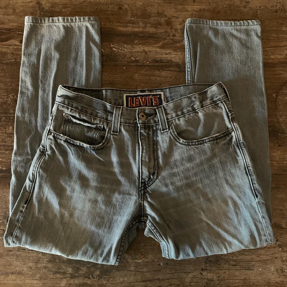 Grey Levis 511 Skinny Jeans Size 28